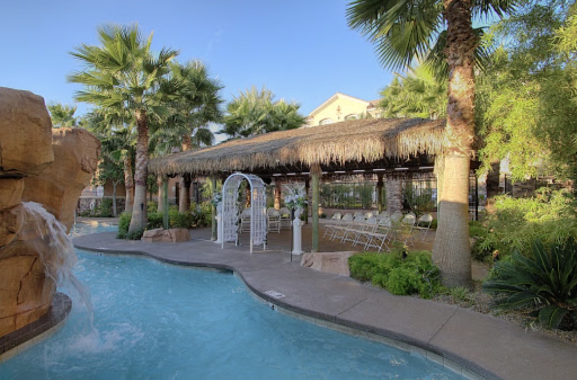 Hilton Garden Inn Hawaiian Gardens Gazebo